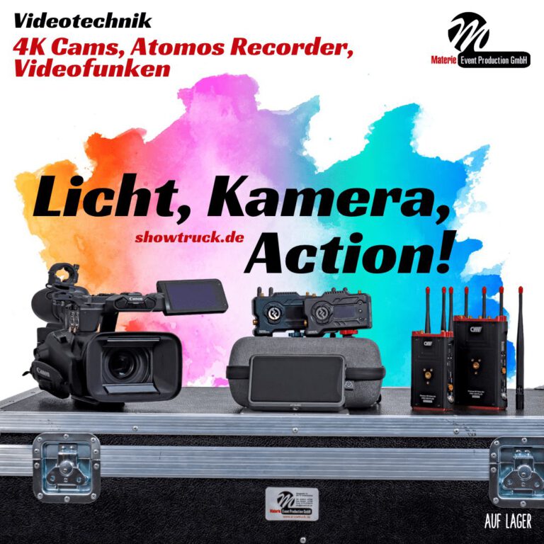 4K Cams, Atomos Recorder, Videofunken